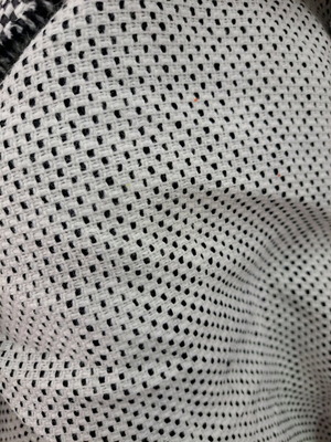 Wool upholstery fabric black and white new, 1.5m width, 10 meters