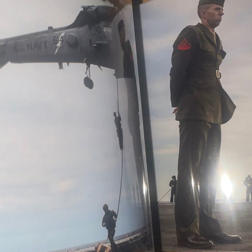 Military Aircraft Carrier set new with bag and photo album
