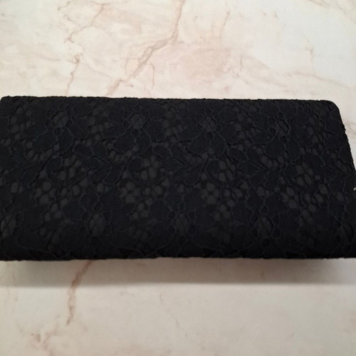 Evening bag new, black handheld