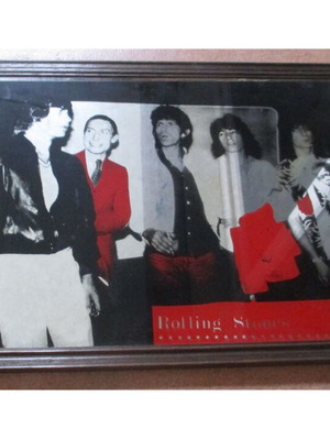 Διακοσμητικός καθρέφτης Rolling Stones σαν καινούργιος