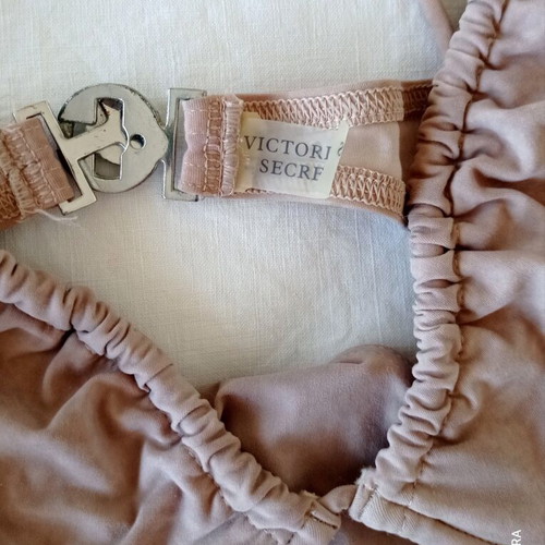 Victoria's Secret beige bikini swimsuit, size Large
