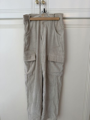 Vassia Kostara cargo pants, beige, XS