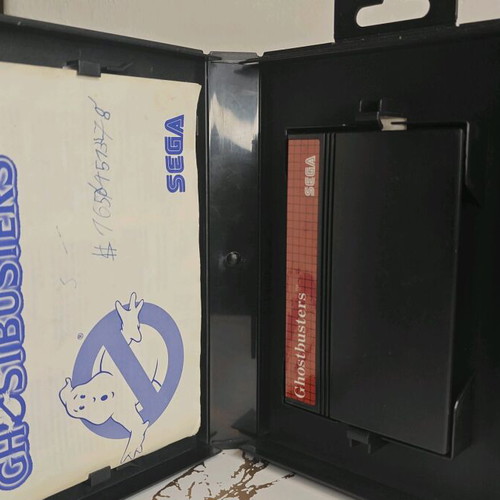 Ghostbusters Sega Master System used classic action game