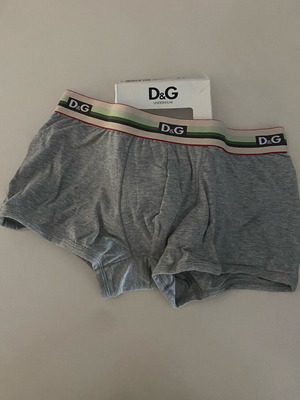 D&G M men's boxer gray new, soft and elastic