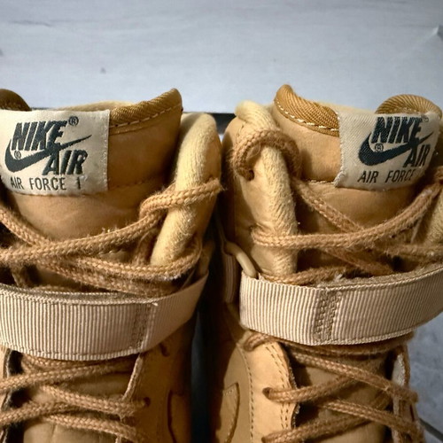 Nike Air Force 1 High Flax like new, size 46, beige brown