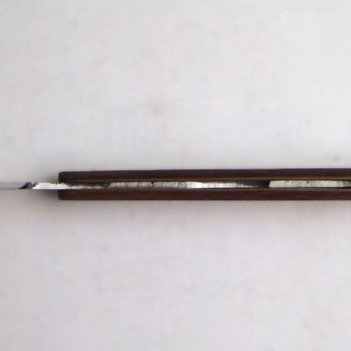 Traditional Vaccination Folding Knife used, stainless steel blade