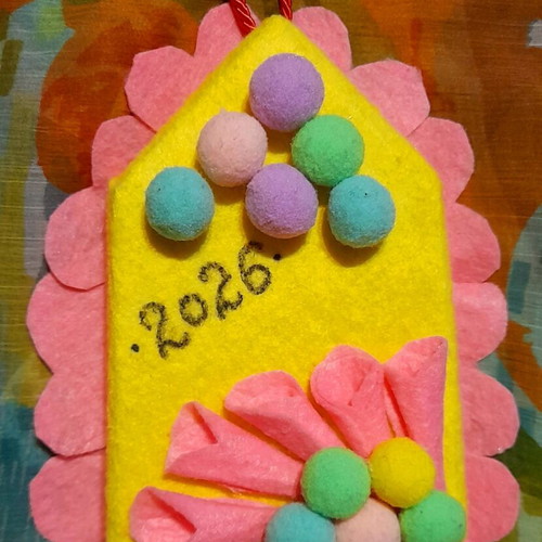 Handmade charm made to order, height 19 centimeters