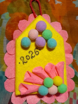 Handmade charm made to order, height 19 centimeters