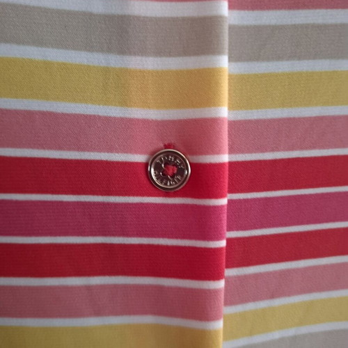 Tommy Hilfiger sleeveless blouse, multicolor, gold buttons