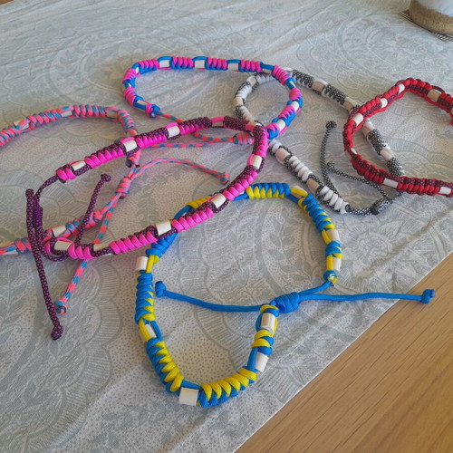 Hand-Made Dog Collar New, Various Colors and Sizes