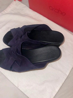 Arche platform sandals used, size 38, purple