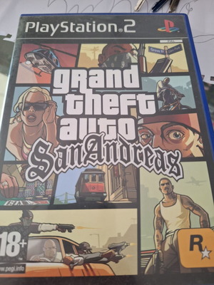 Grand Theft Auto San Andreas PlayStation 2 used