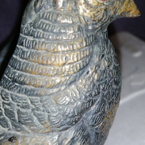 Gianniotika peacocks used vintage brass set of 3 pieces
