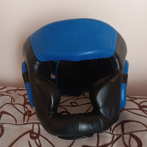 Leather Boxing Headgear Like New Size L-XL