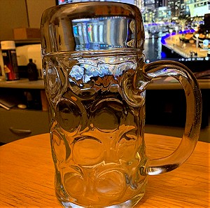 Γυάλινο ποτήρι-κανάτα μπύρας 1lt