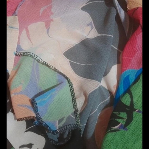 Summer dress like new, one size for S/M, multicolored