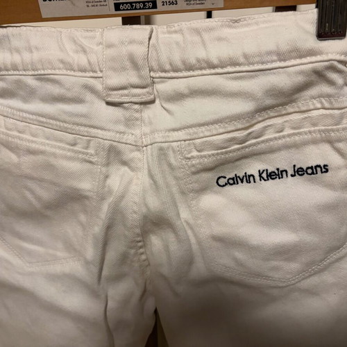 Calvin Klein jeans bermuda shorts for boys like new with Pepe t shirt gift white