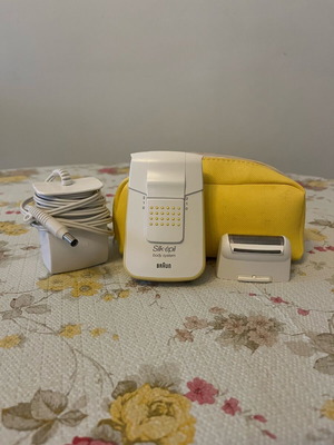Αποτριχωτική μηχανή Braun μεταχειρισμένη, πλήρες σετ
