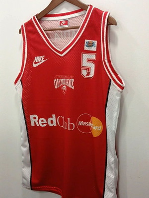 Olympiacos Basket Replica 1994-95 Size Large Καινούργιο