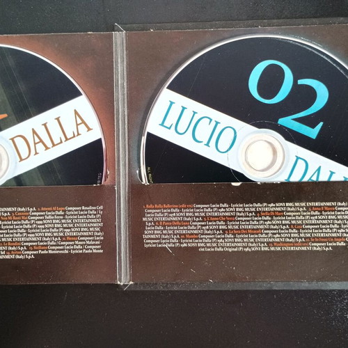 Lucio Dalla The Best Of CD used, foreign pop