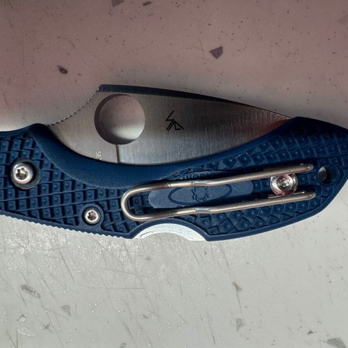 Σουγιάς Spyderco Dragonfly 2 καινούργιος, ατσάλι CPM SPY27, μπλε λαβή