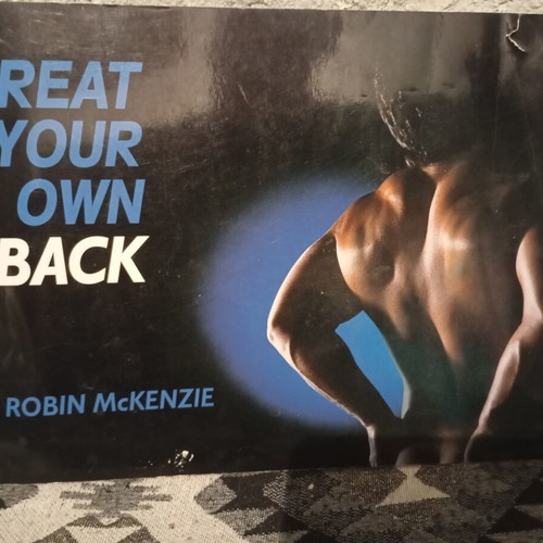 McKenzie Treat Your Own Back and Treat Your Own Neck books like new, English