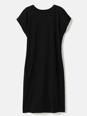 Women's black viscose dress straight XS - XL new