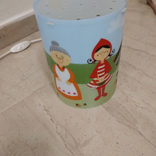 Little Red Riding Hood children's lamp like new