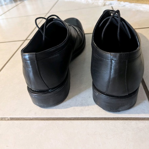 Gianna Kazakou Uomo men's shoes used, size 44-45, black