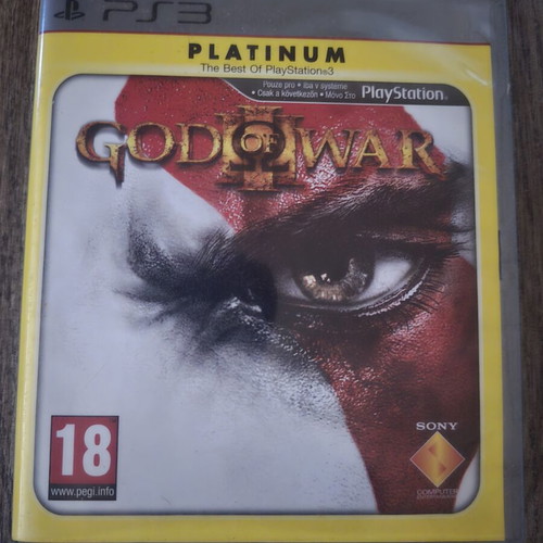 God of War 3 Platinum Edition PS3 game, excellent condition