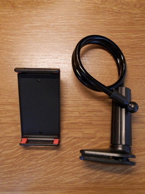 Rotating Tablet Stand Holder σαν καινούργιο, βάση στήριξης κινητού ρυθμιζόμενη