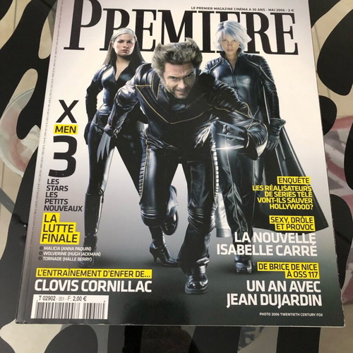 Premiere X-Men #351 French magazine edition like new with Wolverine poster