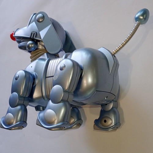 Retro Robot Dog TOMY Dog.Com used, 2000 interactive toy