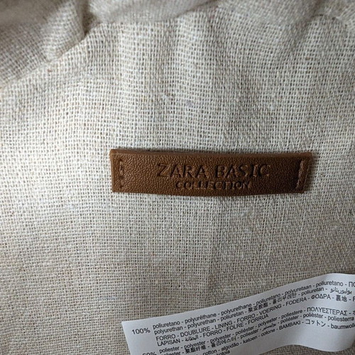 Zara round natural rattan crossbody bag with leather clasp