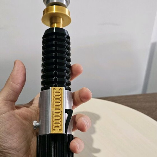 Star Wars Luke Lightsaber 3D Printed New with Display Stand