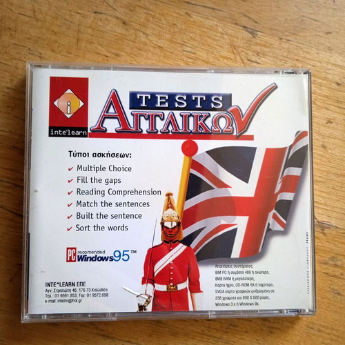 Tests Agglikon Intelearn PC CD-ROM like new