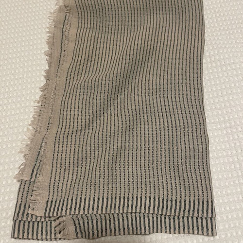 Large pashmina scarf pareo new, beige and green shades
