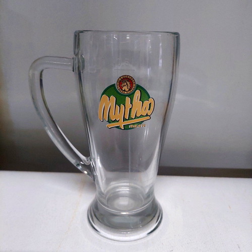 Mythos beer glass collectible like new 500ml
