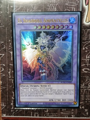El Shaddoll Anoyatyllis card like new with Ultra Pro sleeve