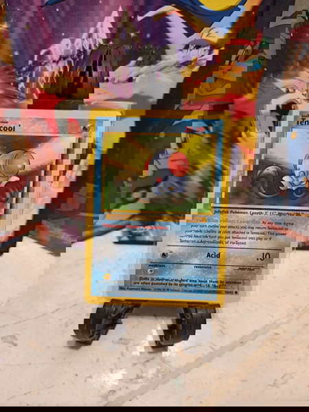 Tentacool Fossil Set 1999 Pokemon Κάρτα