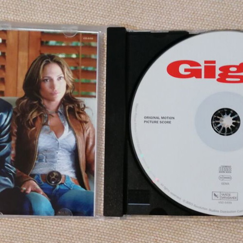 Gigli Original Motion Picture Soundtrack CD like new