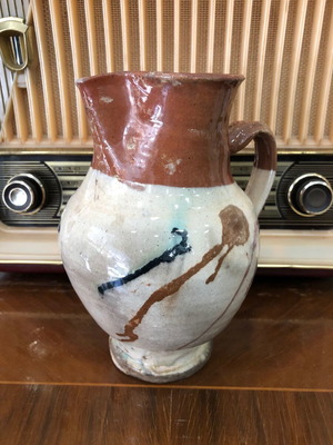 Ceramic jug of Chalkida used, 19th century