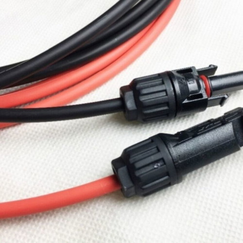 Σετ ηλιακών καλωδίων 4mm με βύσματα MC4, μεταχειρισμένα και καινούργια