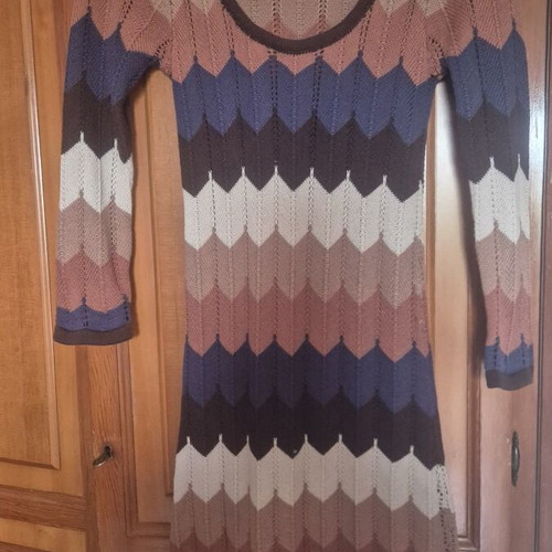 Knitted dress like new, size S