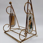 Chivas Regal Brass Whiskey Bottle Holder like new, vintage