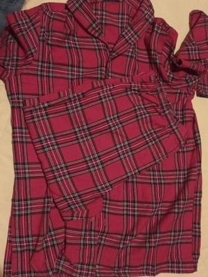 Tezenis pajamas for boy 12 years like new, red