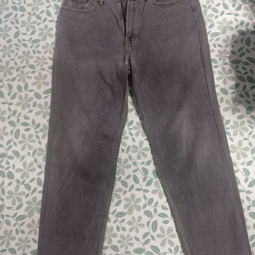 Nautica jean pants used, gray, size 32, loose fit