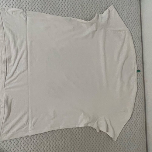 Benetton Tee XXL used, 100% cotton, off-white with vintage print