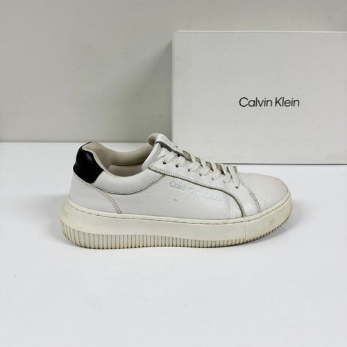 Calvin Klein Jeans Chunky Cupsole sneakers used, size 38, white