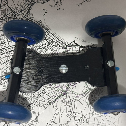 Camera Dolly used with adjustable wheels for smooth cinematic shots